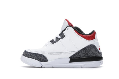Jordan 3 Retro SE Fire Red Denim (PS)