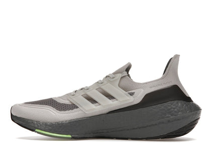 adidas Ultra Boost 21 Metal Grey Signal Green
