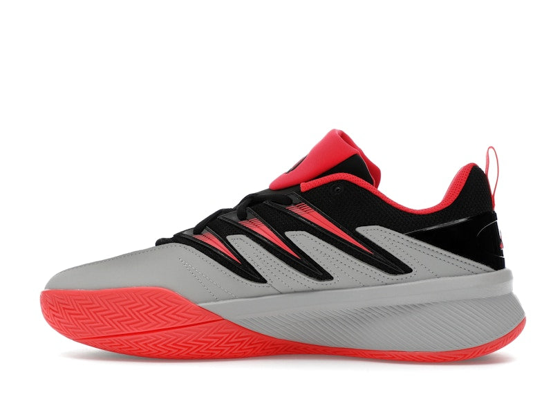 adidas Dame Certified 3 Core Black Lucid Red Grey Two