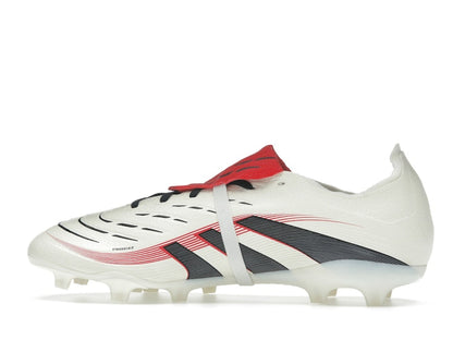 adidas Predator League Fold-Over Tongue FG/MG Off White Core Black Pure Ruby