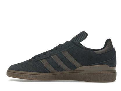 adidas Busenitz Pro Core Black Brown Gold Metallic