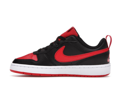 Nike Court Borough Low 2 Black University Red (GS)