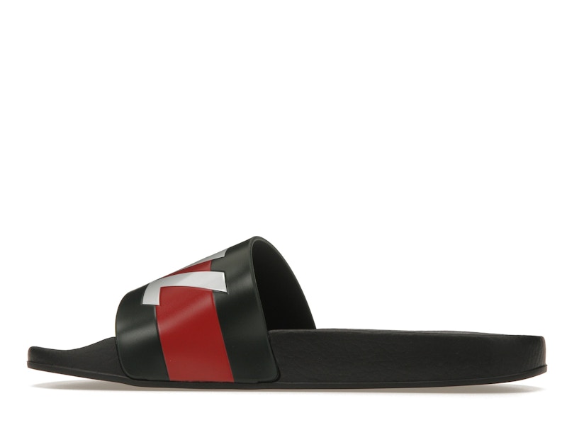 Palace x Gucci Logo Web Slide Sandal Black