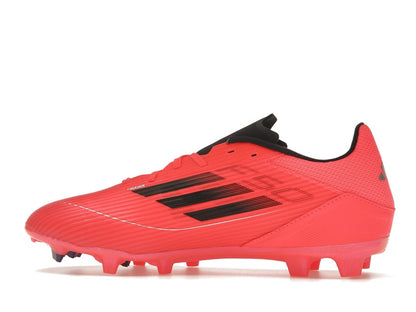 adidas F50 League Firm/Multi-Ground Turbo Aurora Black Platinum Metallic