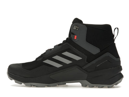 adidas Terrex Swift R3 Mid GTX Core Black Grey Solar Red