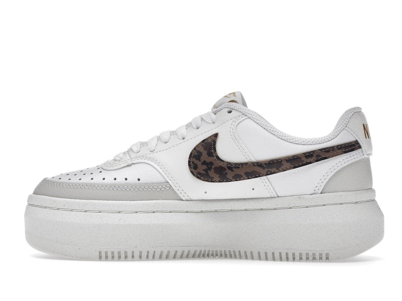 Nike Court Vision Alta Low White Light Bone Sail Archaeo Brown (Women's)