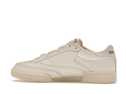 Reebok Club C 85 Chalk Alabaster Maroon