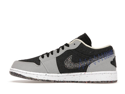Jordan 1 Low SE Crater Black Grey