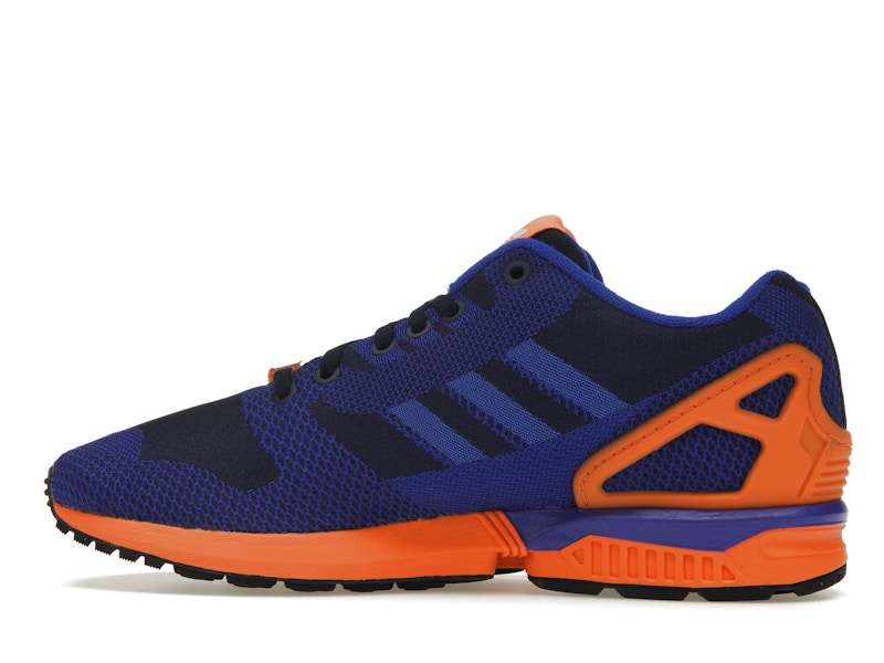 adidas ZX Flux Weave Dark Blue Orange