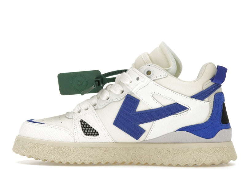 OFF-WHITE Sponge Mid Top White Blue