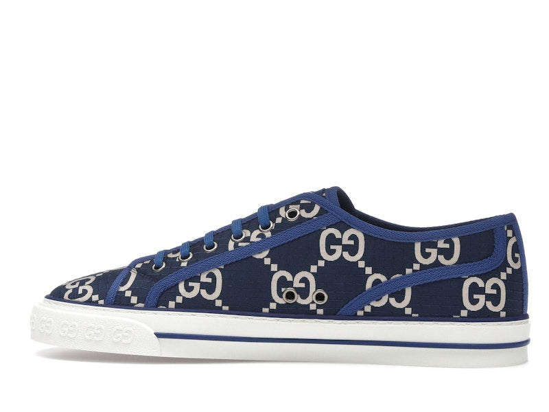 Gucci Tennis 1977 Low GG Monogram Blue