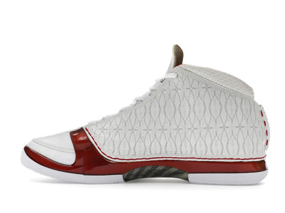 Jordan 23 White Varsity Red