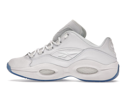 Reebok Question Low White Clear Blue Sole