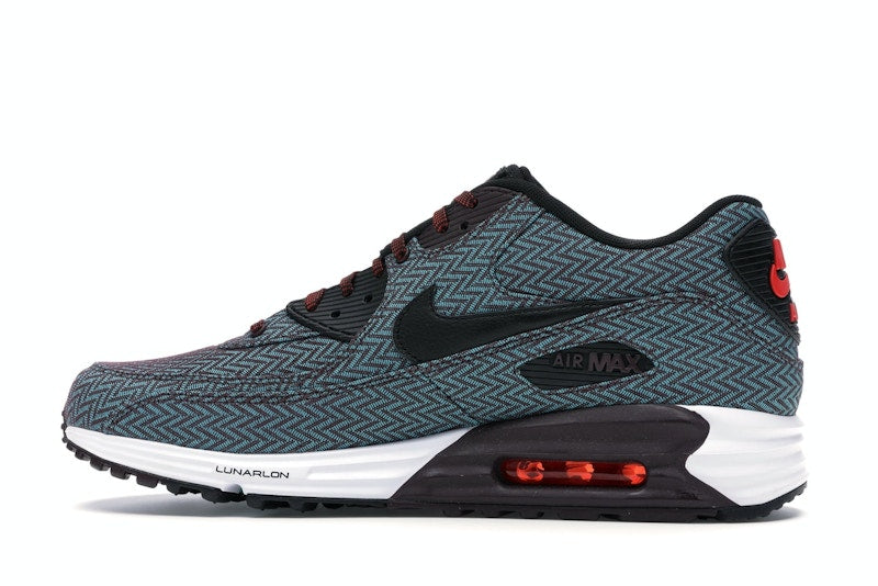 Nike Air Max Lunar90 Burgundy-Herringbone