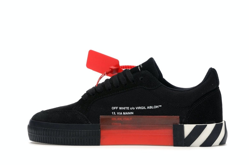OFF-WHITE Vulc Low Black Fuchsia