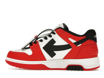 OFF-WHITE Out Of Office OOO Low Tops Red Black (2024)