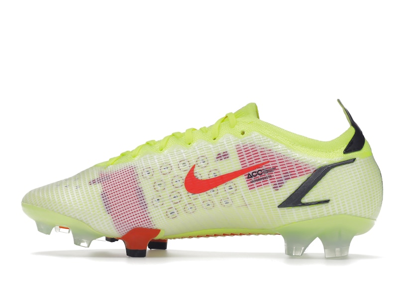 Nike Mercurial Vapor 14 Elite FG Volt Black Bright Crimson