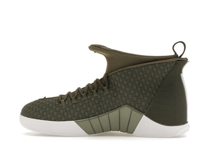 Jordan 15 Retro PSNY Woven Olive