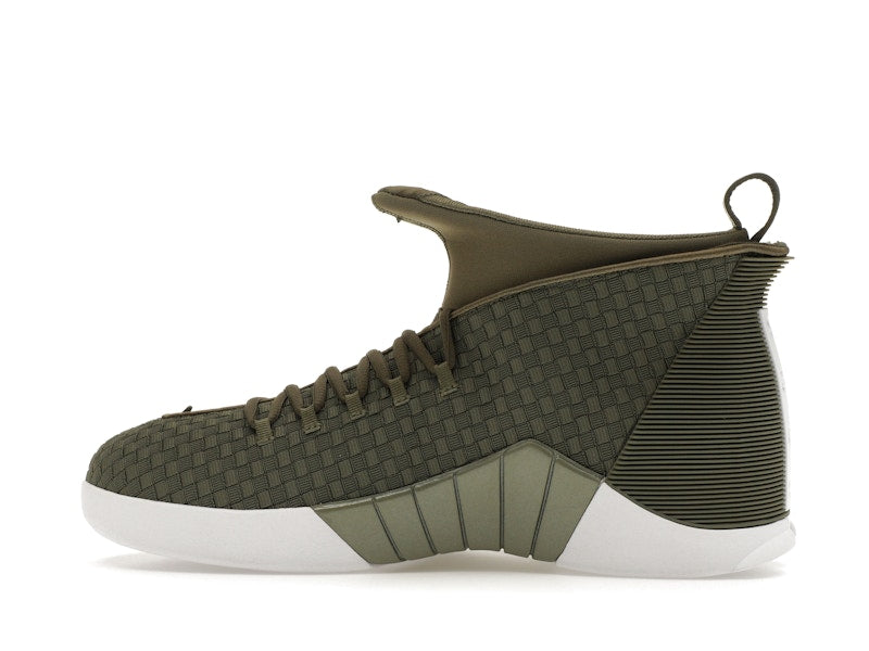 Jordan 15 Retro PSNY Woven Olive