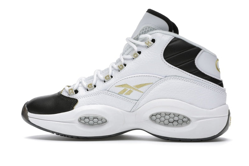 Reebok Question Mid Black Toe