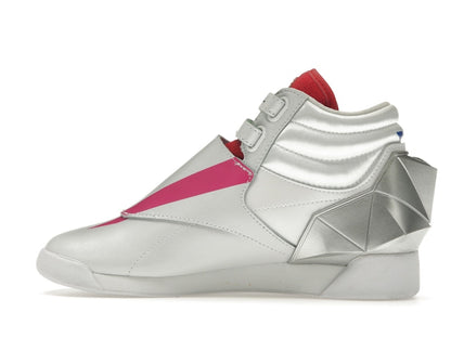 Reebok Freestyle Hi Power Rangers Pink Ranger (Women's)