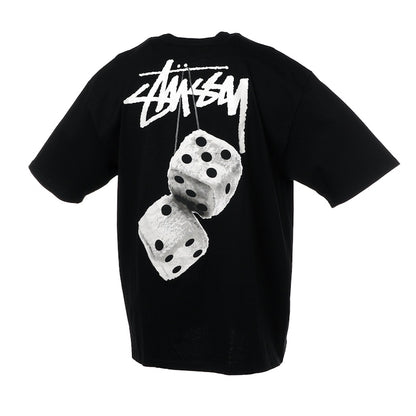 Stussy Fuzzy Dice Tee Black