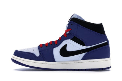 Jordan 1 Mid Deep Royal Blue Black
