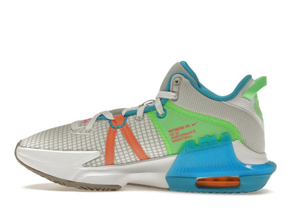 Nike LeBron Witness 7 Grey Fog Multi-Color