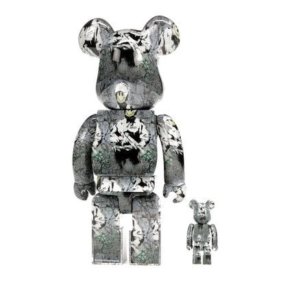 Bearbrick Riot Cop 100% & 400% Set