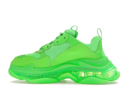 Balenciaga Triple S Neon Green Clear Sole