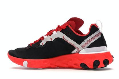 Nike React Element 55 Black White Red Orbit