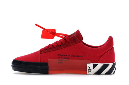 OFF-WHITE Vulc Low Red