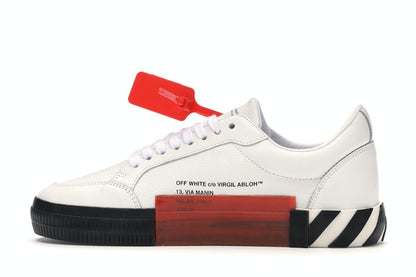 OFF-WHITE Vulc Low White Leather FW19