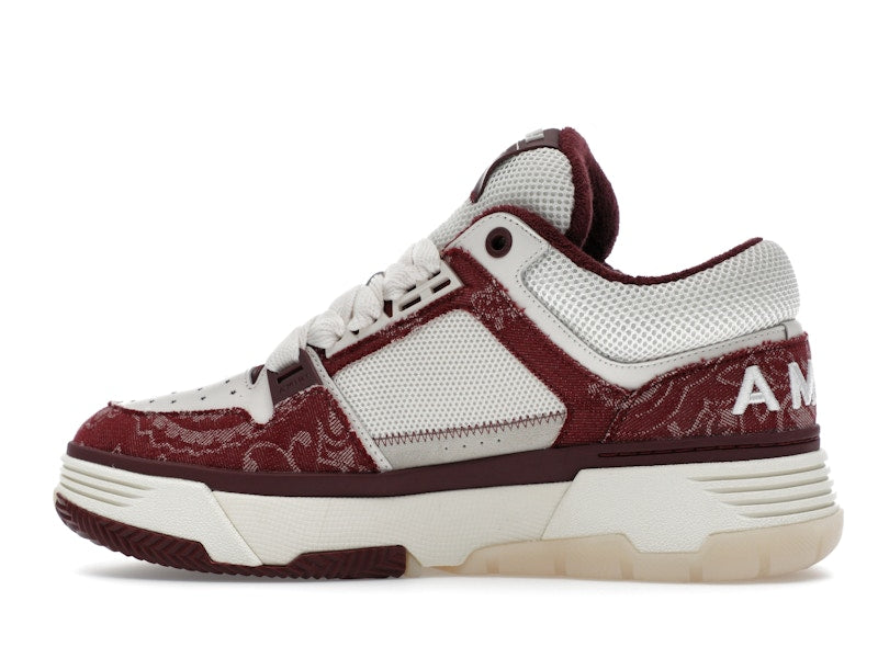 AMIRI MA-1 Bandana Denim Burgundy