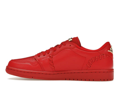 Jordan 1 Low Method of Make Gym Red Metallic Gold (Women's)