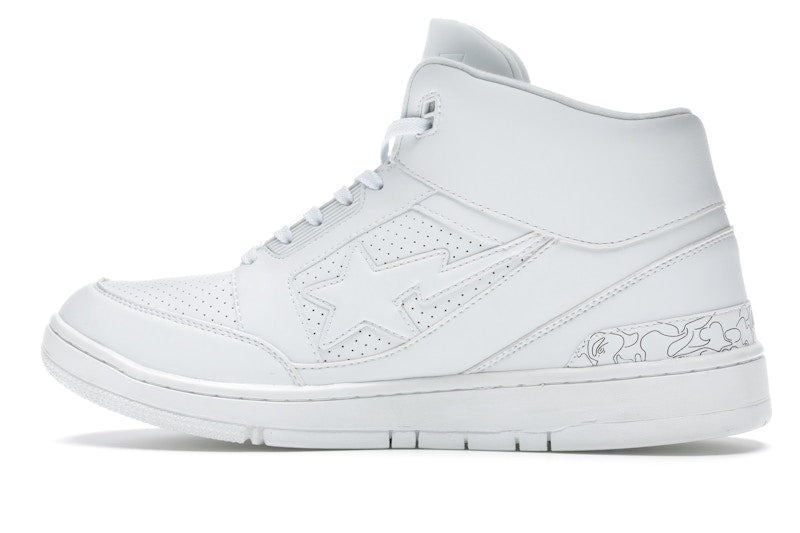 A Bathing Ape Cloud Sta Shark White