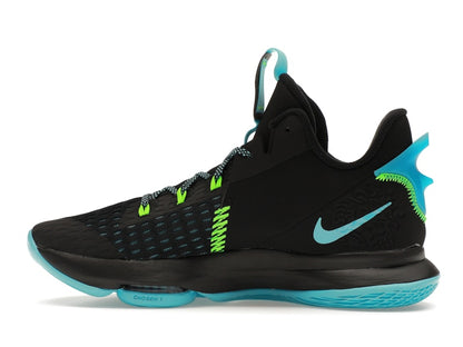 Nike LeBron Witness 5 Black Light Blue Fury