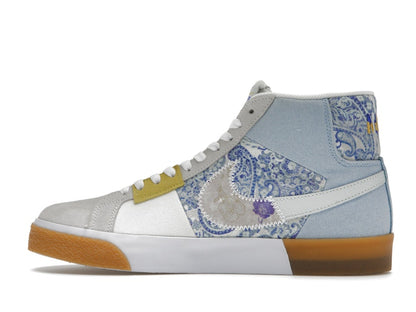 Nike SB Zoom Blazer Mid Premium Floral Paisley Boarder Blue