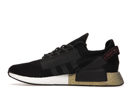 adidas NMD V2 Core Black Gold Metallic