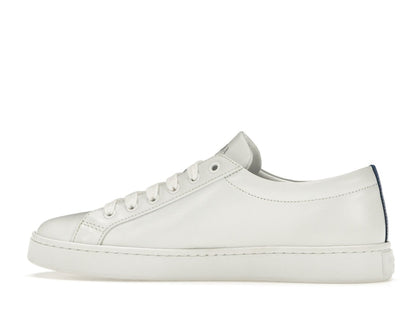 Prada Court Sneaker White Blue Leather (Women's)