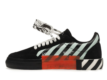 OFF-WHITE Vulc Low Black Blue Arrow