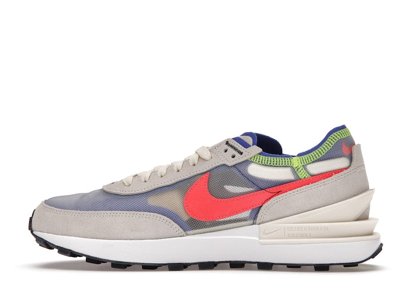 Nike Waffle One Coconut Milk Crimson Royal