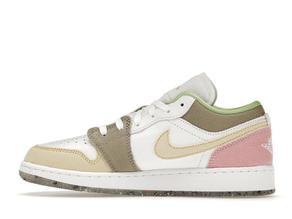 Jordan 1 Low Pastel Grind Vivid Green (GS)