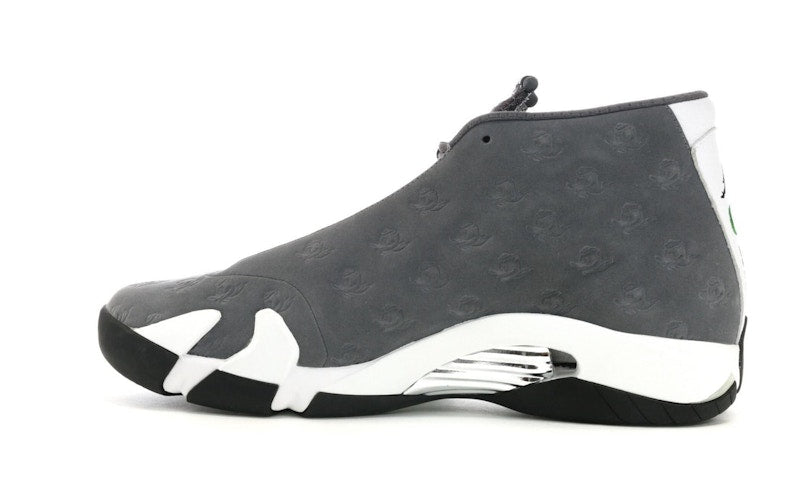 Jordan 14 Retro Oregon Ducks PE Grey