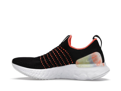 Nike React Phantom Run Flyknit Premium Black Bright Mango (Women's)
