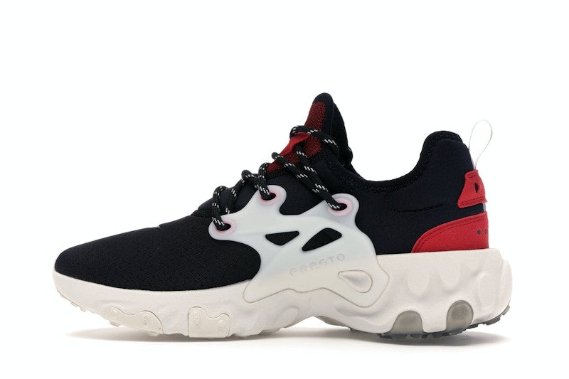 Nike React Presto Black Phantom Red