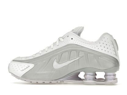 Nike Shox R4 White Metallic Platinum Barely Grape (Women's)