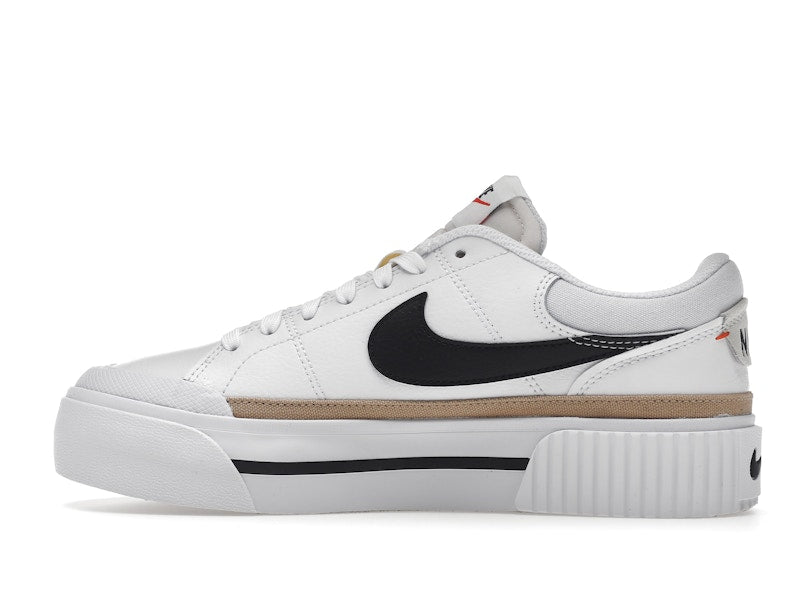 Nike Court Legacy Lift White Black (Women's)