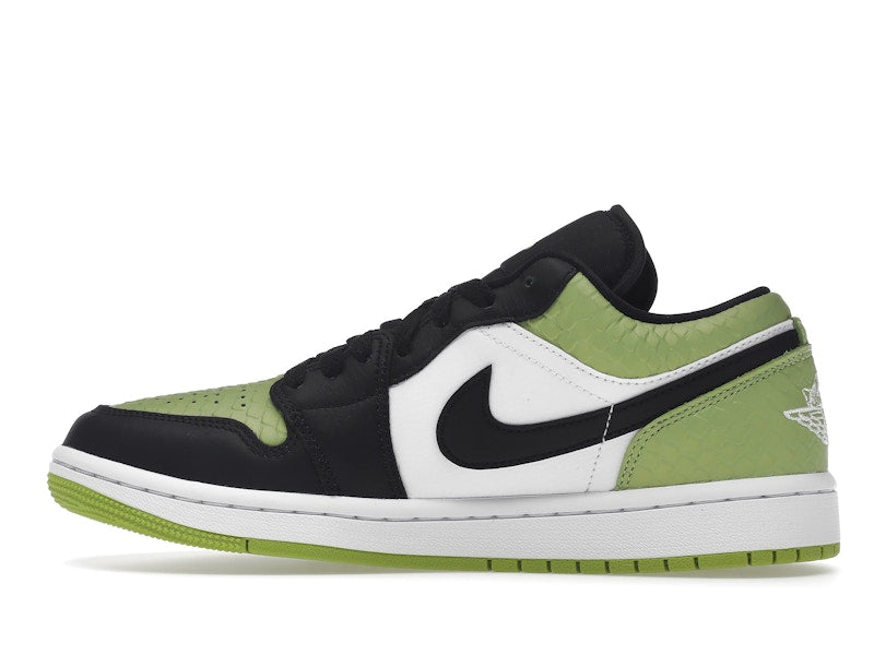 Jordan 1 Low Snakeskin Vivid Green (Women's)