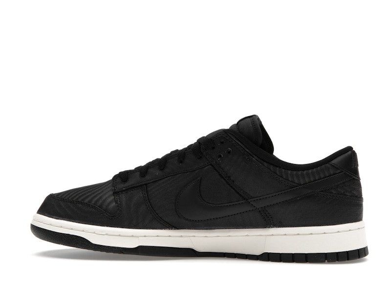 Nike Dunk Low Black Canvas
